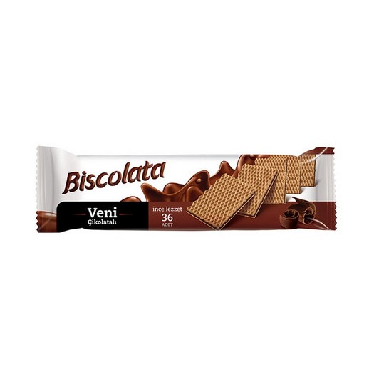 Biscolata Venı Çikolatalı Gofret 110gr